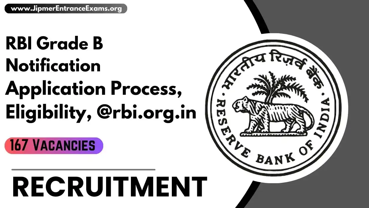 RBI Grade B Notification 2024, Application Process, Eligibility, @rbi.org.in