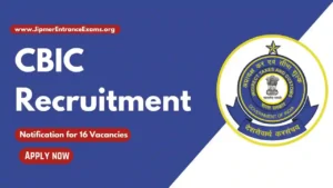 CBIC Recruitment 2024: Check Eligibility Criteria, Post, Application Process and More