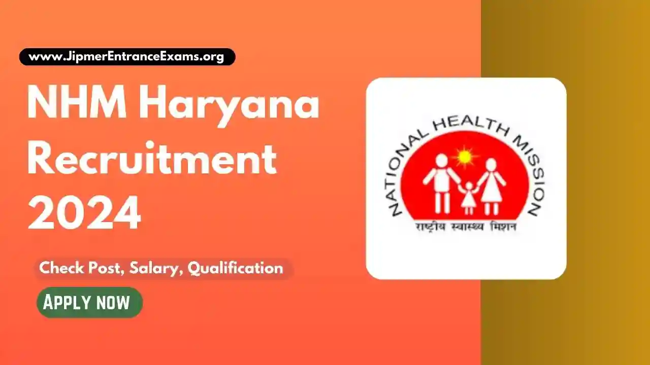 NHM Haryana RECRUITMENT