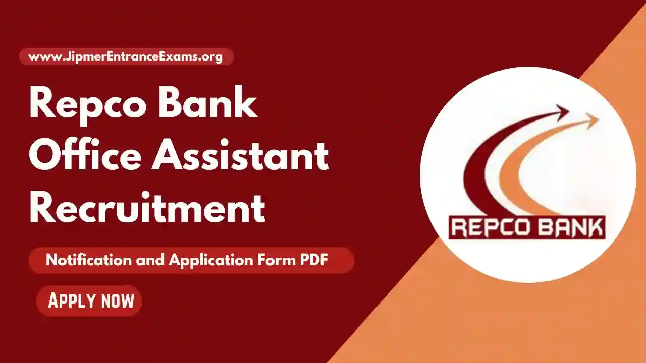 Repco Bank Office Assistant Recruitment